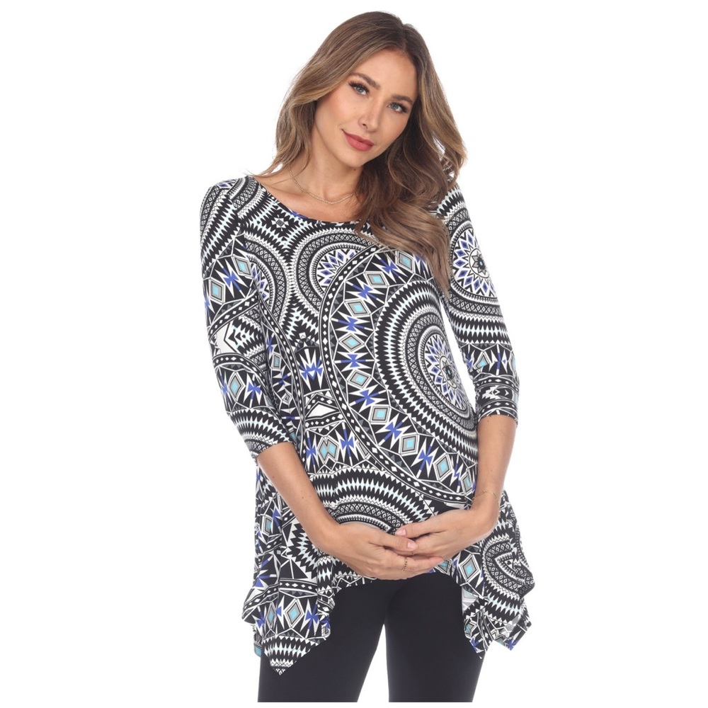 NEW with tags!  Maternity Geometric Tunic, Size Medium.